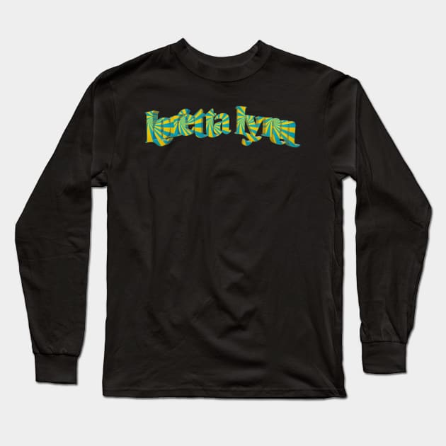 3d loretta lynn Long Sleeve T-Shirt by Pahala.kita